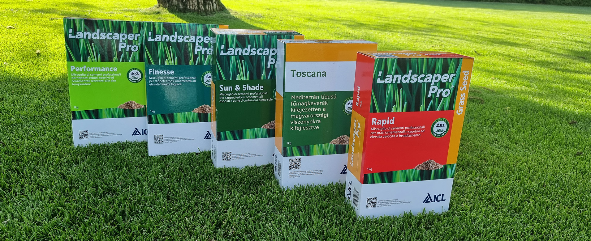 1 kg-os ICL Landscaper Pro fűmagok