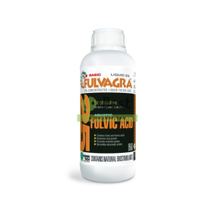 Humintech Fulvagra Liquid 25 folyékony fulvósav koncentrátum 1 literes flakonban