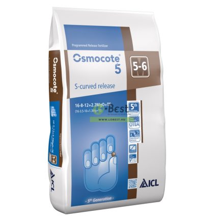 ICL Osmocote 5 S-curved 5-6 hónap