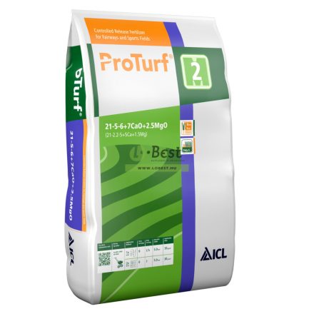 ICL ProTurf 21-5-6+2.5CaO+2.5MgO műtrágya 25 kg