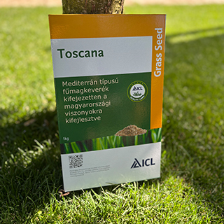 ICL ProSelect Toscana fűmag – Dús, sötétzöld pázsit árnyékban és napfényen is